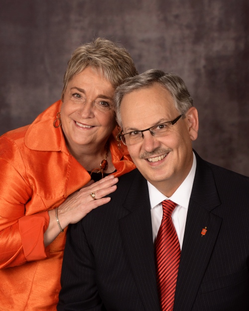 Bishop Bruce & Char Ough Scholarship Endowment honors couple.