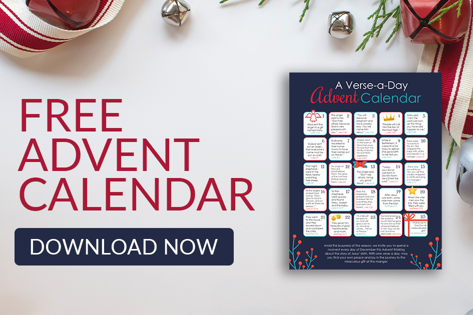 FREE Verse a Day Advent Calendar UMHEF